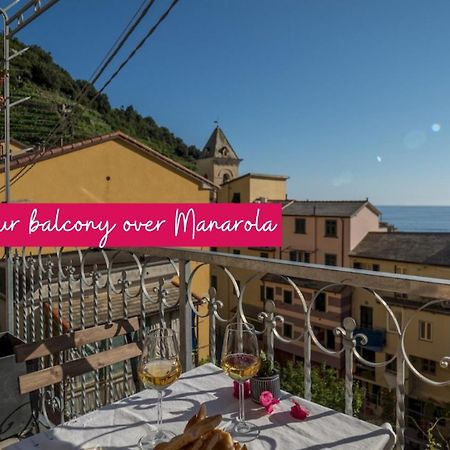 Liersena Sea View Mini Villa With Ac Manarola Exteriér fotografie