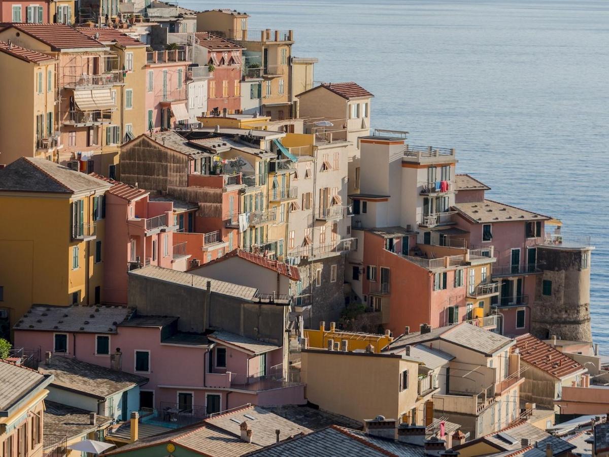 Liersena Sea View Mini Villa With Ac Manarola Exteriér fotografie