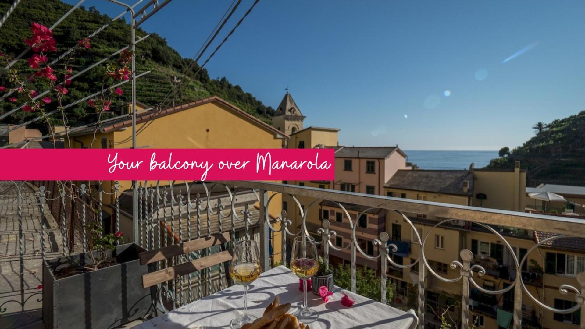 Liersena Sea View Mini Villa With Ac Manarola Exteriér fotografie