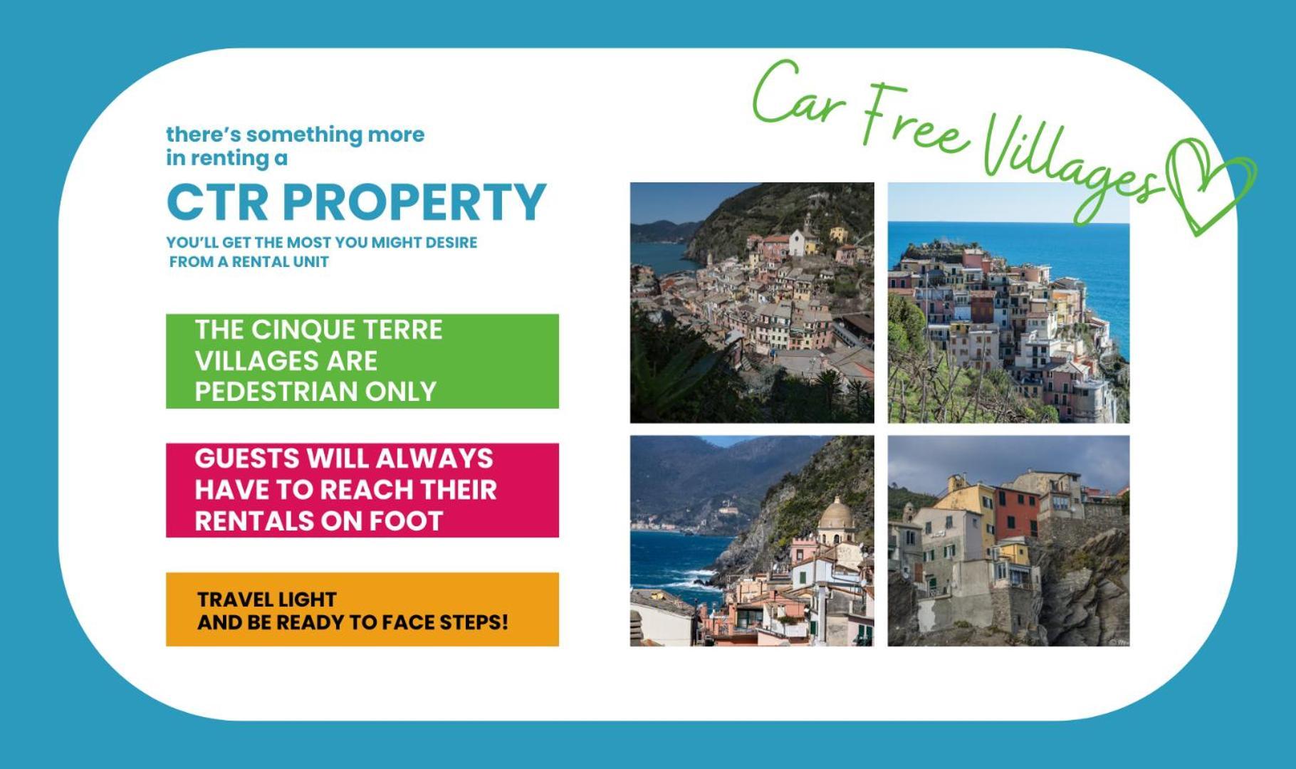 Liersena Sea View Mini Villa With Ac Manarola Exteriér fotografie