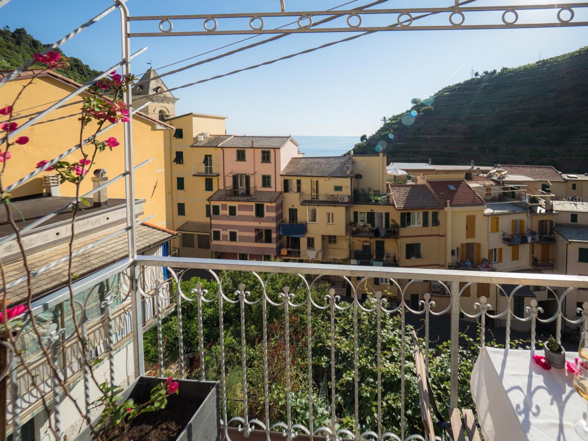 Liersena Sea View Mini Villa With Ac Manarola Exteriér fotografie